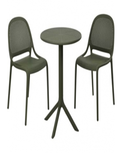3 pc. Green Patio Set (Each)