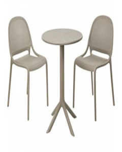 3 pc. Light Grey Patio Set (Each)