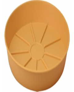 29 cm. Yellow Saucer (Each)