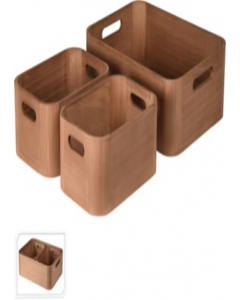 Wood Storage Box (Each)