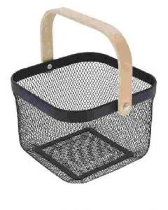 Black Metal Basket (Each)