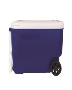 38 qt. Majestic Blie Wheeled Cooler (Each)