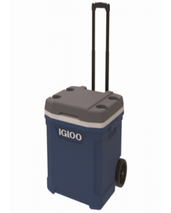 60 qt. Blue Cooler On Wheels (Each)