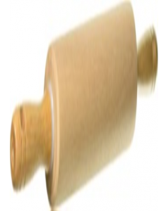 10 in. Wood Rolling Pin (Each)