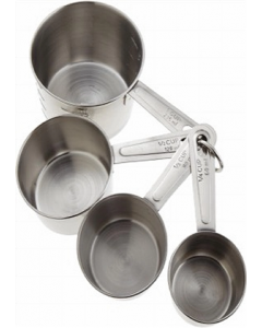 Stainless Steel Measuring Cup (Each)