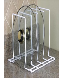White Metal Lid Rack (Each)