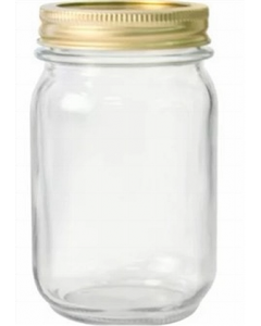 Glass Mason Jar (Each)