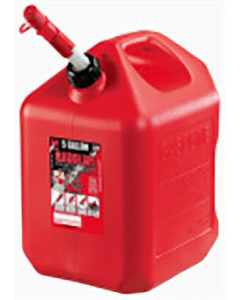 5 gal. Gasoline Can with Spout Red #5610 (Each)