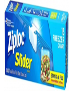 Plastic Zip Lock Storage Bag (Each)