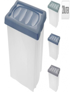 43x33x24cm Assorted Color Stackable Box with Cover (Each)