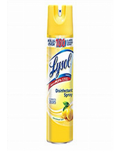 12.5 oz. Lemon Lysol Disinfectant Spray #87871 (Each)