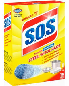 Steel Wool Scour Pad (Each)