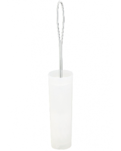 Chrome Finish Loop Handle Toilet Bowl Brush (Each)