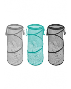 Collapsible Laundry Hamper Assorted (Each)
