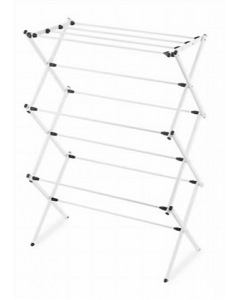 White Metal Clothes Drying Rack (Each)