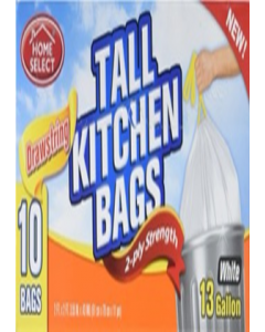 13 gal. Plastic Trash Bag (Each)