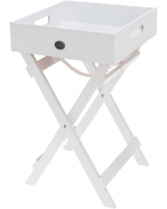 White Wood Serving Tray (Each)