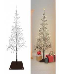 TREE CRD111S-SL XMAS W/LIGHTS (Each)