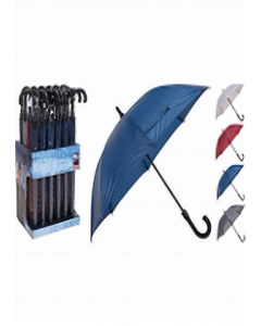 23 in Umbrella with Curved Handle (Each)