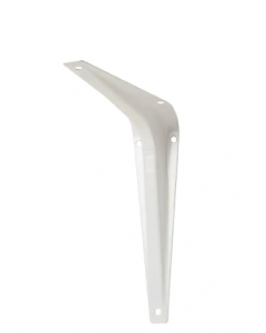 5 in. X 6 in.  White Metal Shelf Bracket (Each)