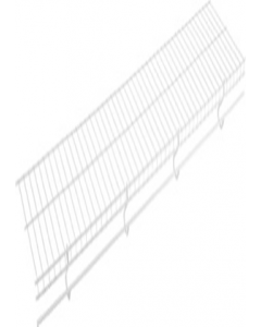 12 in. X 48 in. White Metal Linen Shelf (Each)