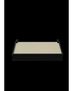 1.5X20X40CM Off White Duetto Straight Shelf (Each)