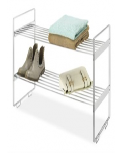 Chrome Finish Metal Closet Shelf (Each)