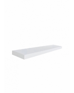 90 cm. X 23.5 cm. X 3.8 cm. White Shelf (Each)