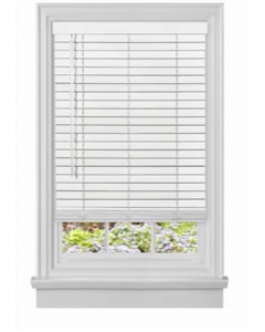 23 in. X 64 in. White Blind (Each)