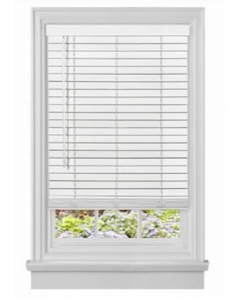 27 in. X 64 in. White Blind (Each)