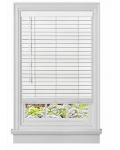 36 in. X 64 in. White Blind (Each)