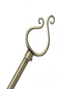 Adjustable Window Curtain Rod (Each)