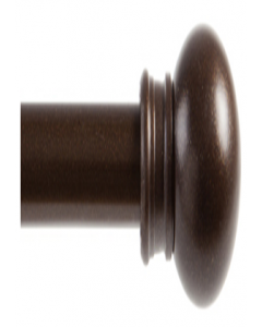 28-48 in. Bronze Fiona Café Curtain Rod (Each)