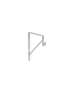 Brushed Nickel Metal Shelf Bracket (Each)