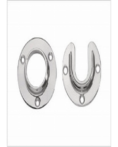 1-5/16 in. Polished Chrome Closet Flange Set (Each)