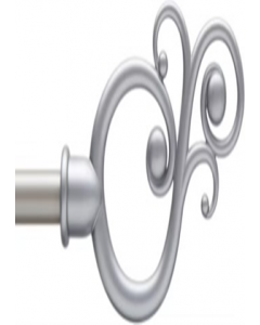 Adjustable Window Curtain Rod (Each)