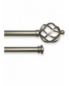 Adjustable Double Window Curtain Rod (Each)