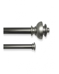 Adjustable Double Window Curtain Rod (Each)