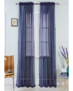 Astro Text Curtain 90" Classic Blue (Each)