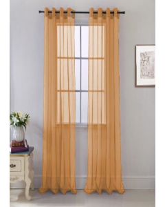 Cara Curtain 90" Neon Orange (Each)