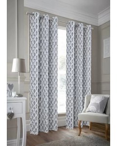 84 in. Grey Window Curtain (Each)