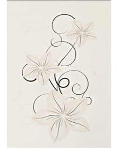Spedire Fiori 32cm. x 56cm.Ceramic Wall Tile #3273 (Each)