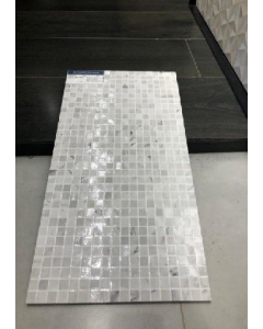 Marmo Bianco 30x54cm Bordi di Wall Tile #75578 (Each)