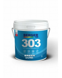 3.8 ltr. Breen Flat Emulsion Paint (Each)
