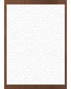 White 33x60cm Murano Wall Tile #HD5396 (Each)
