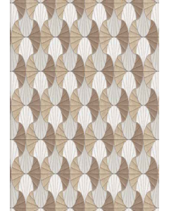 Beige 33x60cm Leque Wall Tile #HD53860 (Each)