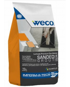 White 10 lb. Sanded Grout WE1061053 (Each)