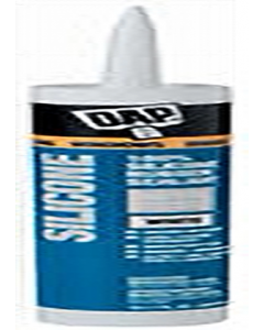 10  oz. White 100% Silicone Rubber Sealant #08646 (Each)