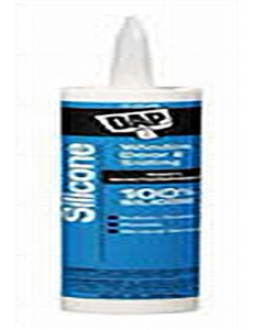 10 oz. Clear 100% Silicone Sealant #08641 (Each)
