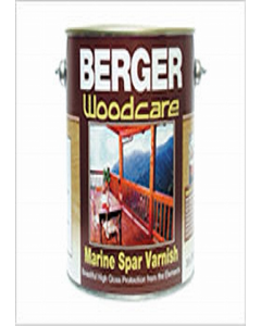3.8 ltr. Clear Marine Spar Varnish Berger (Each)
